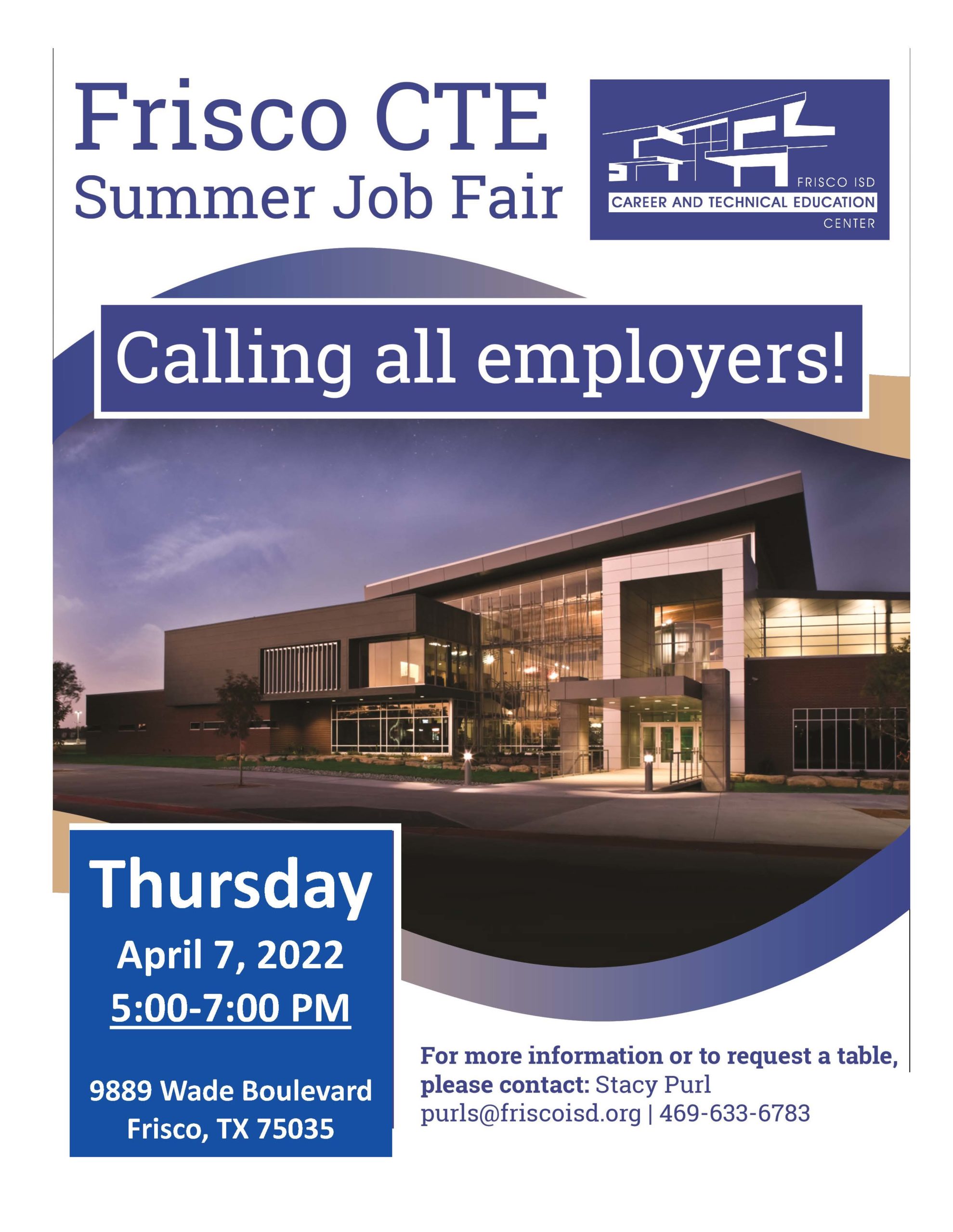 Frisco ISD Summer Job Fair Frisco Chamber of Commerce